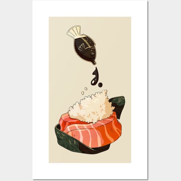 Sushi Wall Art by Victoria Hamre